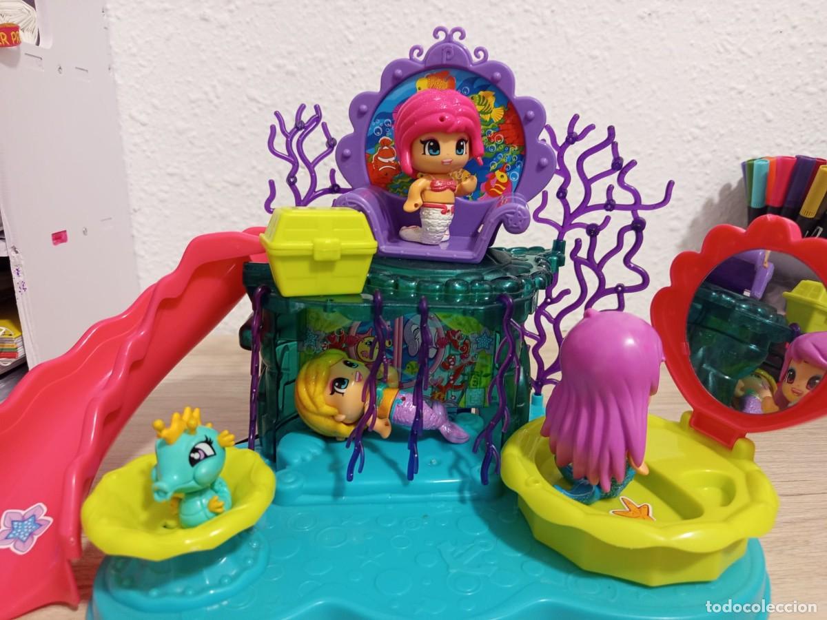 Figuras de Borracha e PVC: lote de arbol de las hadas y reino de sirenas de pinypon