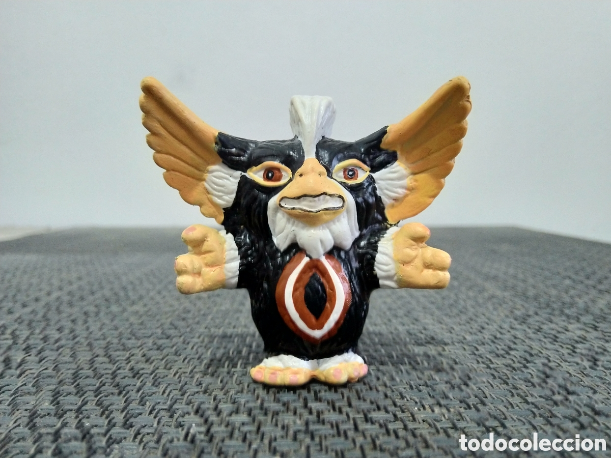 Rubber and PVC Figures: FIGURA PVC GREMLIN MD TOYS BELGIUM STRIPE MALO PELICULA A&Ntilde;OS 80 GREMLINS GIZMO MOGWAY