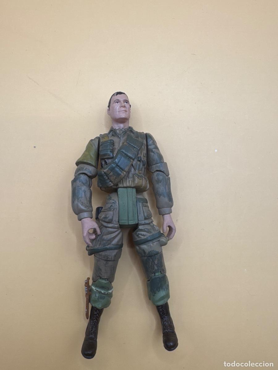 Figuras de Borracha e PVC: SOLDADO PARACAIDISTA AMERICANO AIRBORNE WWII &ndash; JSI 2008 &ndash; FIGURA ARTICULADA 10 CM &ndash; ESCALA 1:18