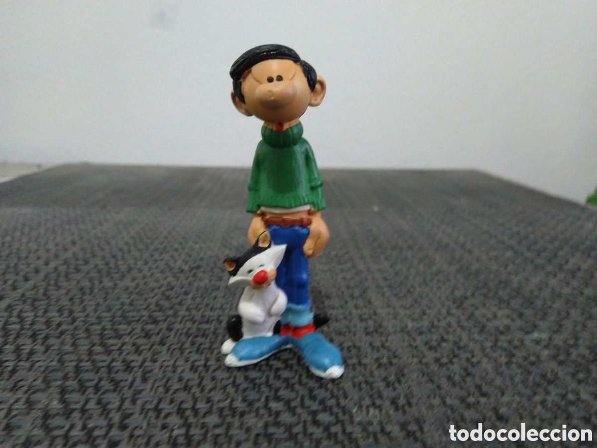 Rubber and PVC Figures: FIGURA PVC GASTON LAGAFFE PLASTOY DIBUJOS ANIMADOS TV TOMAS EL GAFE