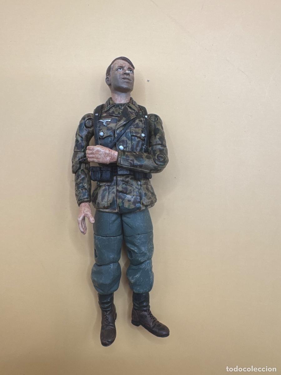 Figuras de goma y PVC: SOLDADO ALEM&Aacute;N WAFFEN SS WWII &ndash; JSI 2008 &ndash; FIGURA ARTICULADA 10 CM &ndash; ESCALA 1:18