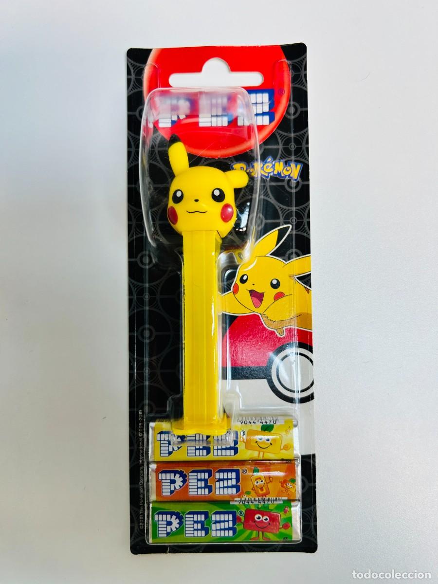 Figure di Gomma e PVC: Dispensador de caramelos PEZ - Pikachu / Pok&eacute;mon (Edici&oacute;n Bl&iacute;ster Oficial Pok&eacute;ball - A&ntilde;o 2019)