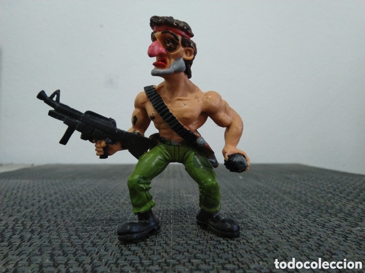 Figuras de goma y PVC: FIGURA PVC RAMBO COMICS SPAIN PELICULA A&Ntilde;OS 80 SYLVESTER STALLONE