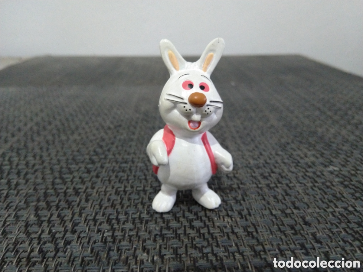 Figuras de Borracha e PVC: FIGURA PVC CONEJO AMIGO CALIMERO DE PAGOT 1995 SERIES DIBUJOS ANIMADOS A&Ntilde;OS 80 90 TV TELEVISION