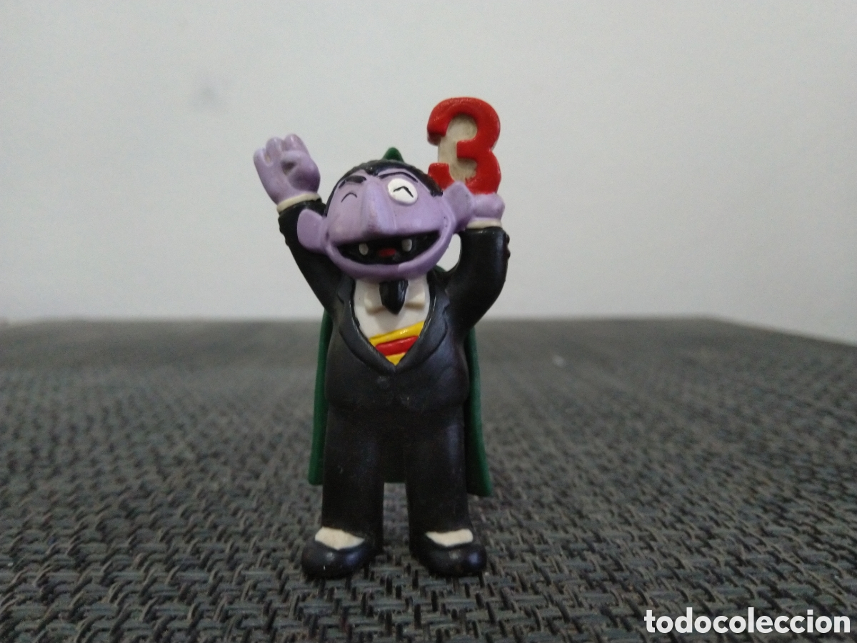 Figuras de goma y PVC: FIGURA PVC CONDE DRACO MUPPETS INC SCP BARRIO SESAMO LOS TELE&Ntilde;ECOS THE MUPPETS
