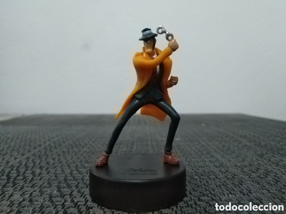 Rubber and PVC Figures: FIGURA PVC ARSENIO LUPIN III EL LADRON ROOTS SERIE DIBUJOS ANIMADOS ANIME 6CM APROX