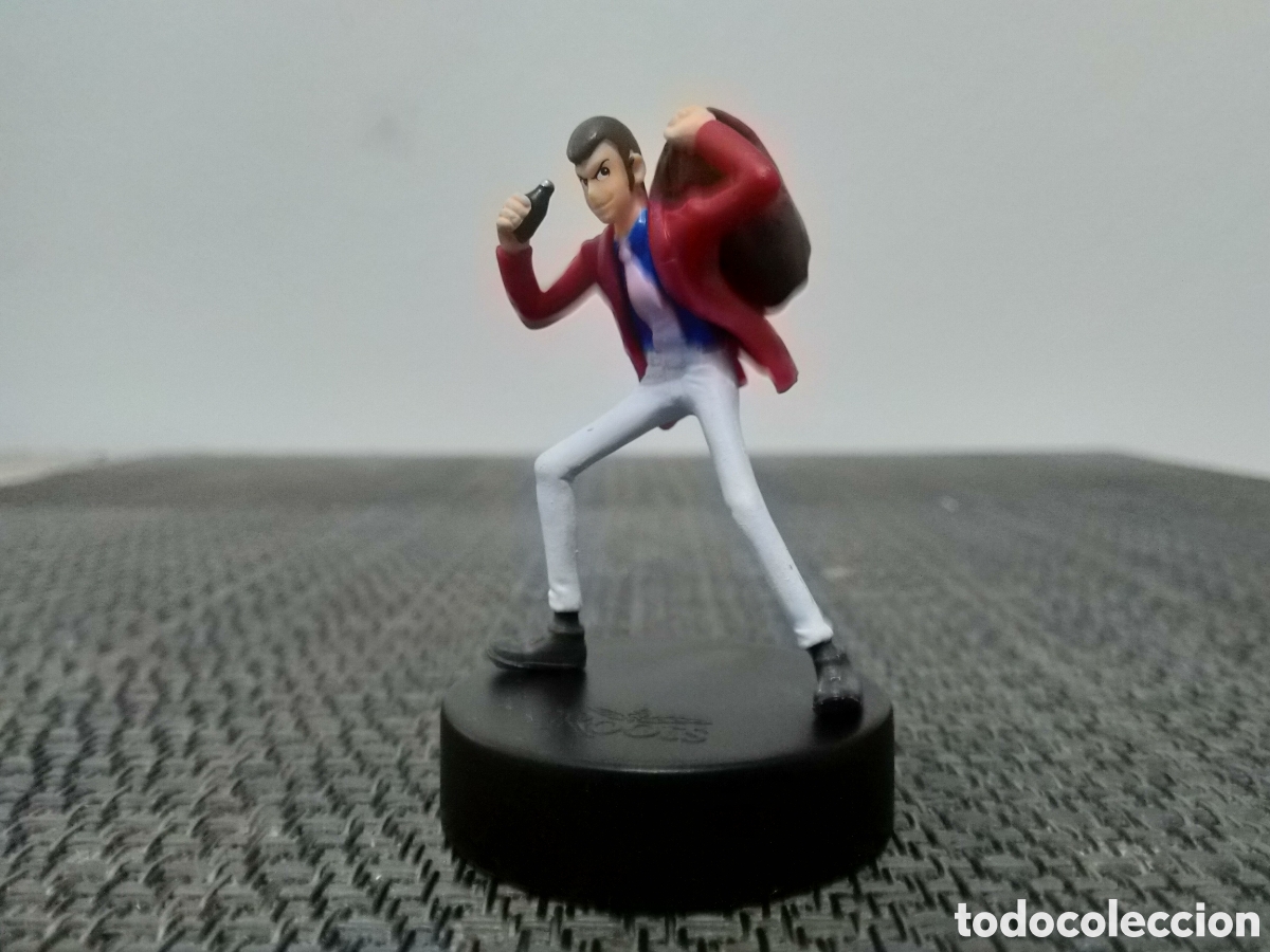 Rubber and PVC Figures: FIGURA PVC ARSENIO LUPIN III EL LADRON ROOTS SERIE DIBUJOS ANIMADOS ANIME 6CM APROX