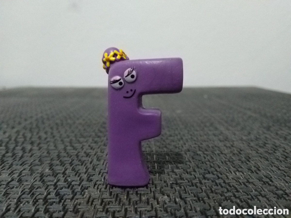 Rubber and PVC Figures: FIGURA PVC BARBA PAPA PLASTOY ABECEDARIO SERIE TV DIBUJOS ANIMADOS
