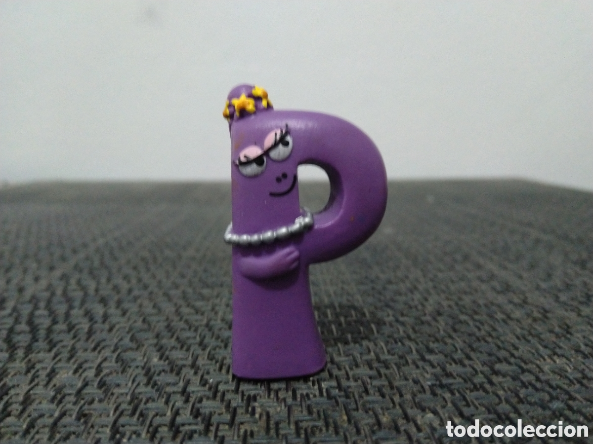 Rubber and PVC Figures: FIGURA PVC BARBA PAPA PLASTOY ABECEDARIO SERIE TV DIBUJOS ANIMADOS