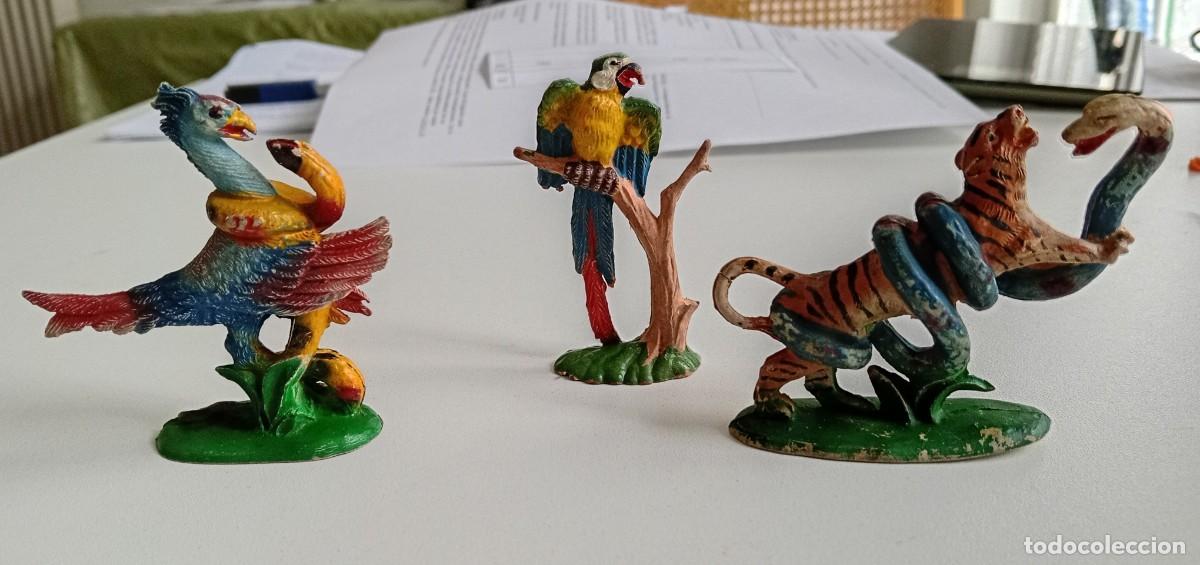 Figuras de goma y PVC: FIGURAS DE GOMA. A&Ntilde;OS 1958-1960 ANIMALES