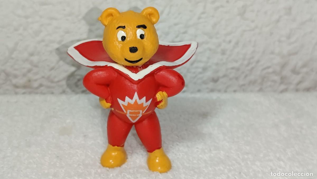 Figuras de goma y PVC: SCHLECIH : ANTIGUA FIGURA DE GOMA DE SUPER TED OSITO TEDDY PETALCRAFT DEMONSTRATIONS A&Ntilde;O 1983