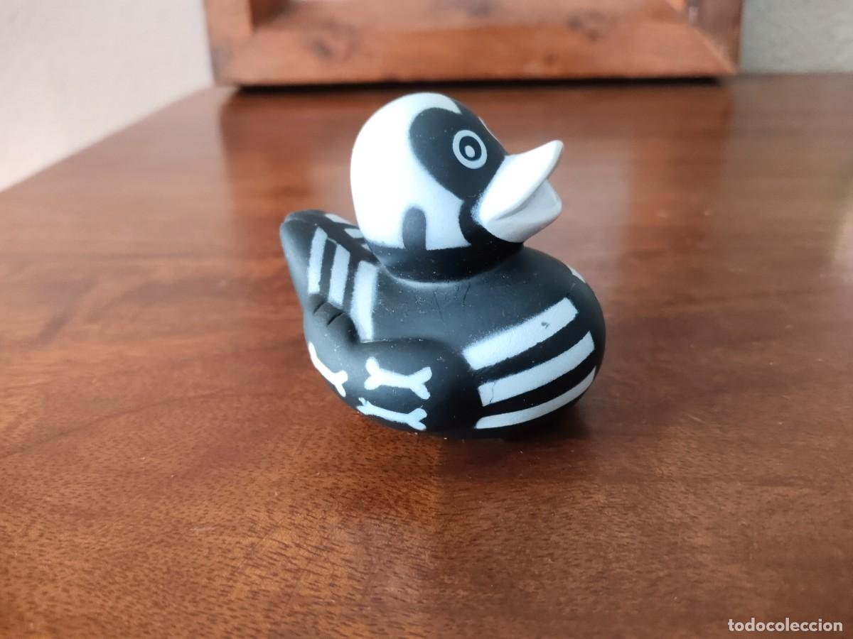 Figure di Gomma e PVC: Patito de goma Halloween. Disfraz de esqueleto.