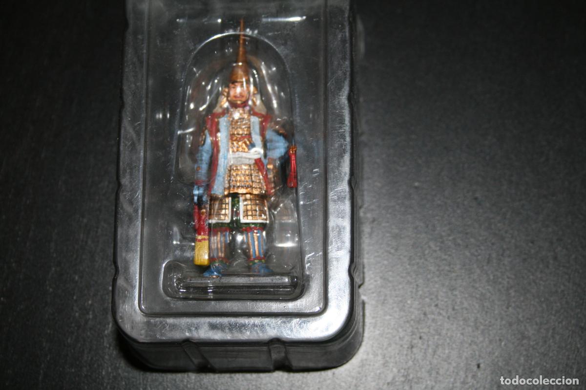 Gummi- und PVC-Figuren: Samurai figura de plomo Maeda Toshiie 1538 - 1599 - Colecci&oacute;n Jap&oacute;n de 2002 Del Prado