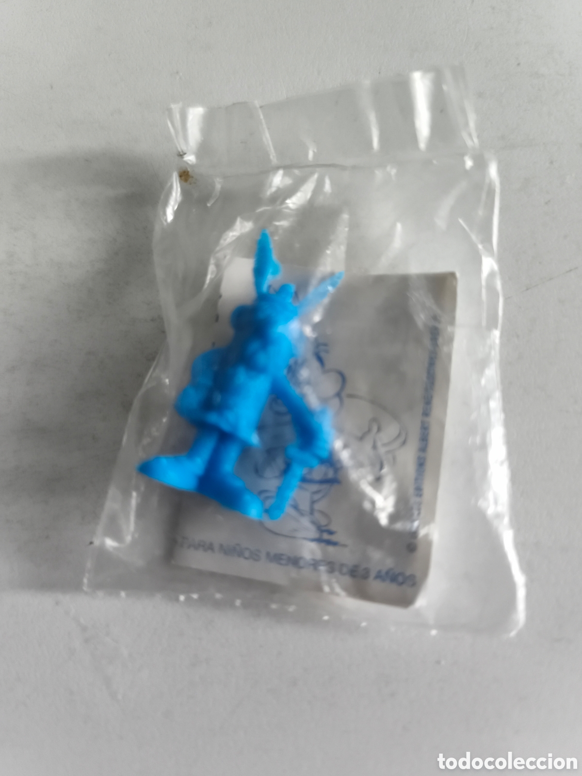Figuras de Borracha e PVC: Antigua figura de Dunkin en su bolsa original