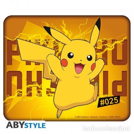 Figurines en Caoutchouc et PVC: Alfombrilla de Rat&oacute;n - Pok&eacute;mon Pikachu (23,5 x 19,5 cm)