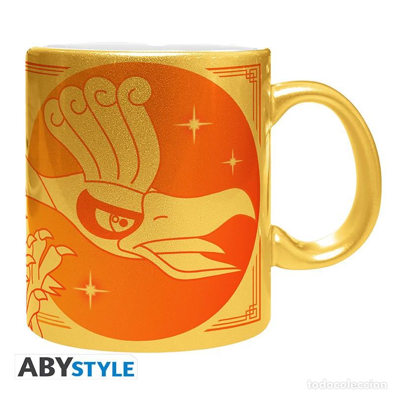 Figuras de Borracha e PVC: Taza POKEMON HO-OH DORADA 320 ML