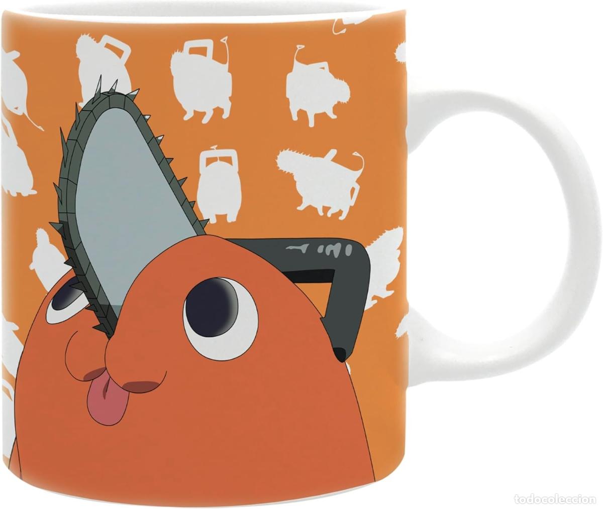 Figurines en Caoutchouc et PVC: Taza CHAINSAW MAN POCHITA 320 ML