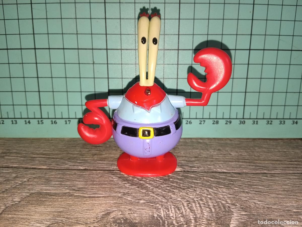Figurines en Caoutchouc et PVC: Figura Se&ntilde;or Cangrejo Mr. Krabs Bob Esponja