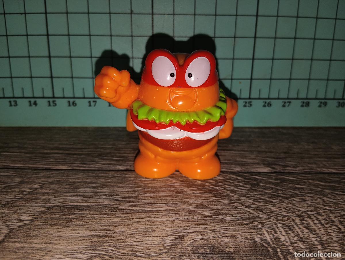 Rubber and PVC Figures: MU&Ntilde;ECO FIGURA MEGA SUPERTHINGS BURGER KING SUPERZINGS