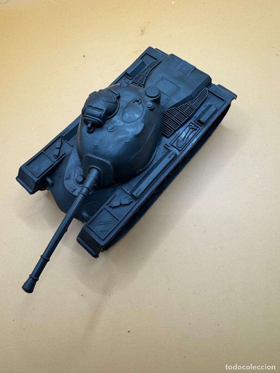 Rubber and PVC Figures: ANTIGUO TANQUE M48 PATTON TIM MEE TOYS &ndash; JUGUETE MILITAR AMERICANO DE PL&Aacute;STICO &ndash; VINTAGE A&Ntilde;OS 60/70