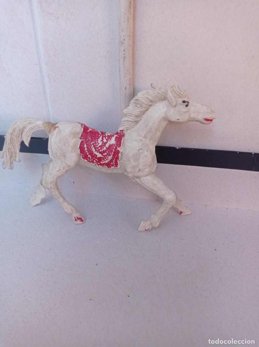 Figuras de goma y PVC: Caballo blanco de lafredo - Foto 2