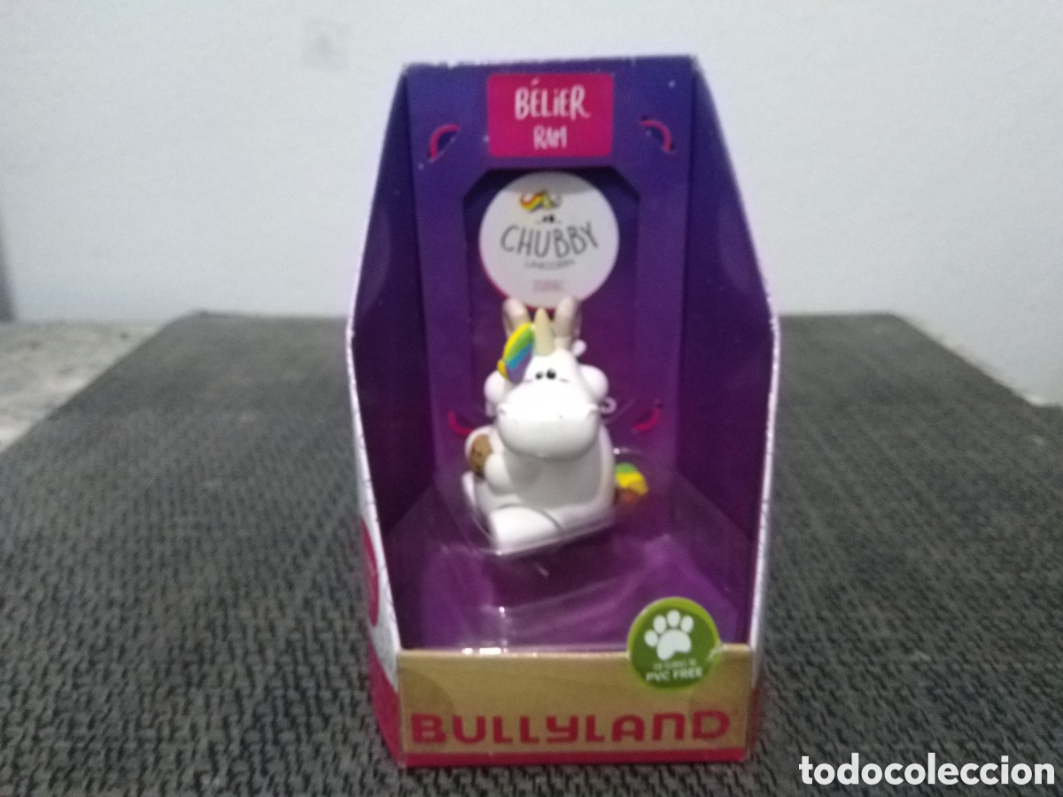 Rubber and PVC Figures: FIGURA PVC CHUBBY DE BULLY BULLYLAND HOROSCOPOS SIGNOS ZODIACO UNICORNIO