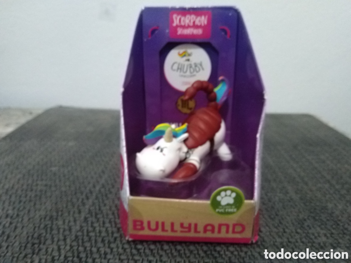 Rubber and PVC Figures: FIGURA PVC CHUBBY DE BULLY BULLYLAND HOROSCOPOS SIGNOS ZODIACO UNICORNIO