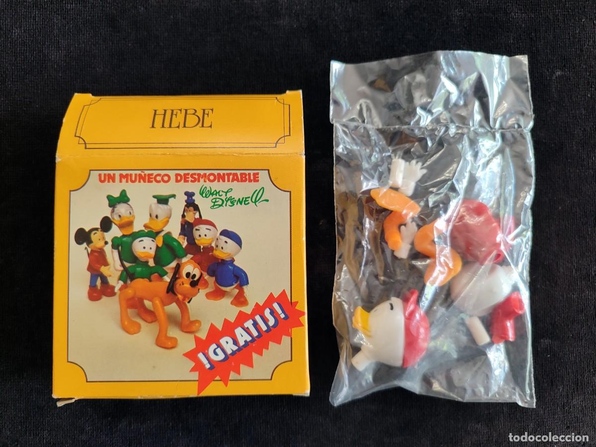 Figurines en Caoutchouc et PVC: MU&Ntilde;ECO DESMONTABLE DISNEY, SOBRINO ROJO. PROMO JAB&Oacute;N HEBE. PRECINTADO Y EN SU CAJA