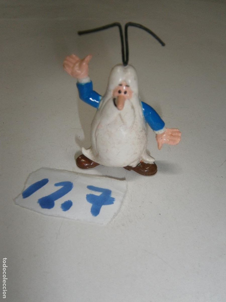 Gummi- und PVC-Figuren: ANTIGUA FIGURA DE GOMA O PVC - ERASE UNA VEZ EL HOMBRE (EL MAESTRO)