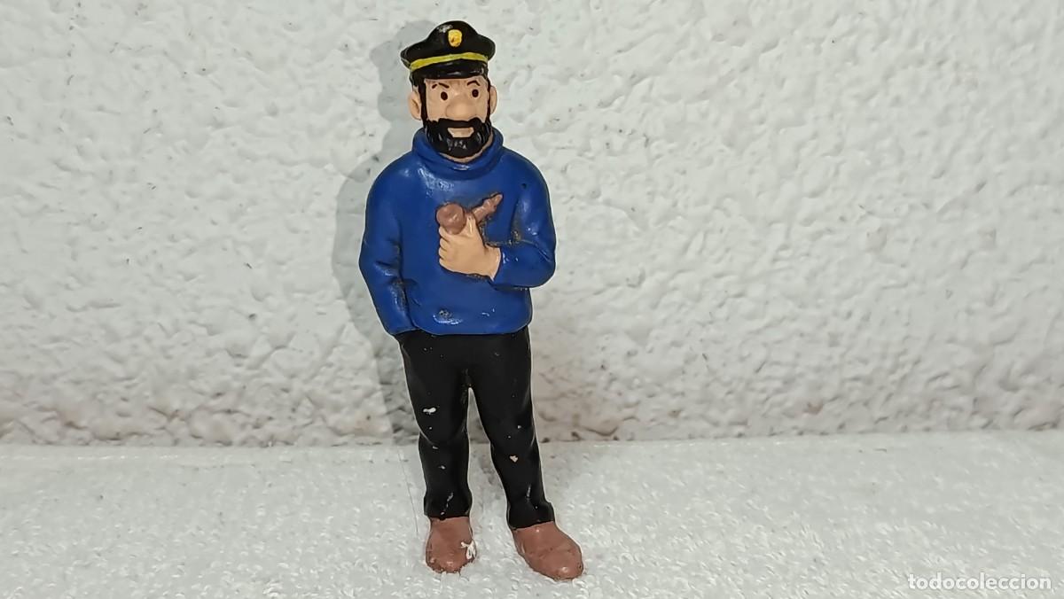 Figure di Gomma e PVC: BULLY : ANTIGUA FIGURA DE GOMA DEL CAPITAN HADDOCK SERIE TINTIN HERGE A&Ntilde;OS 80