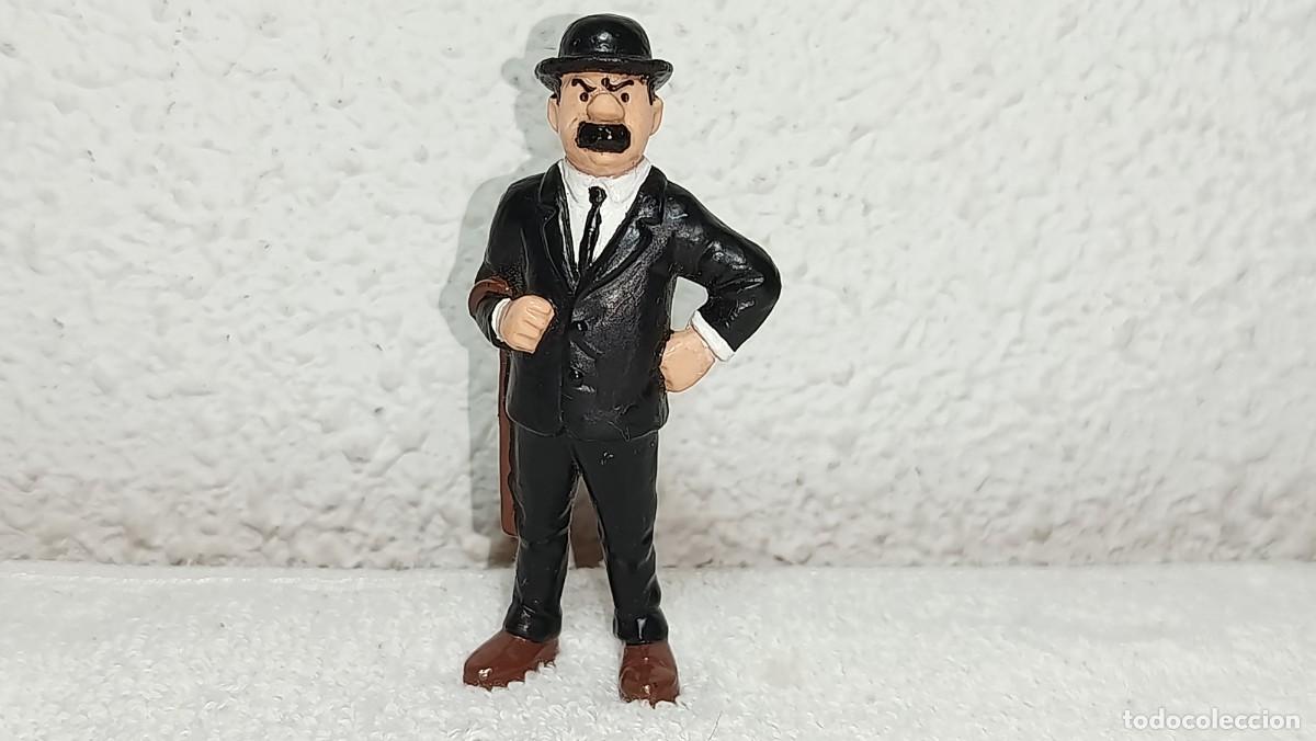 Figure di Gomma e PVC: BULLY : ANTIGUA FIGURA DE GOMA HERMANOS DUPONT DUPOND HERNANDEZ Y FERNANDEZ TINTIN HERGE A&Ntilde;OS 80