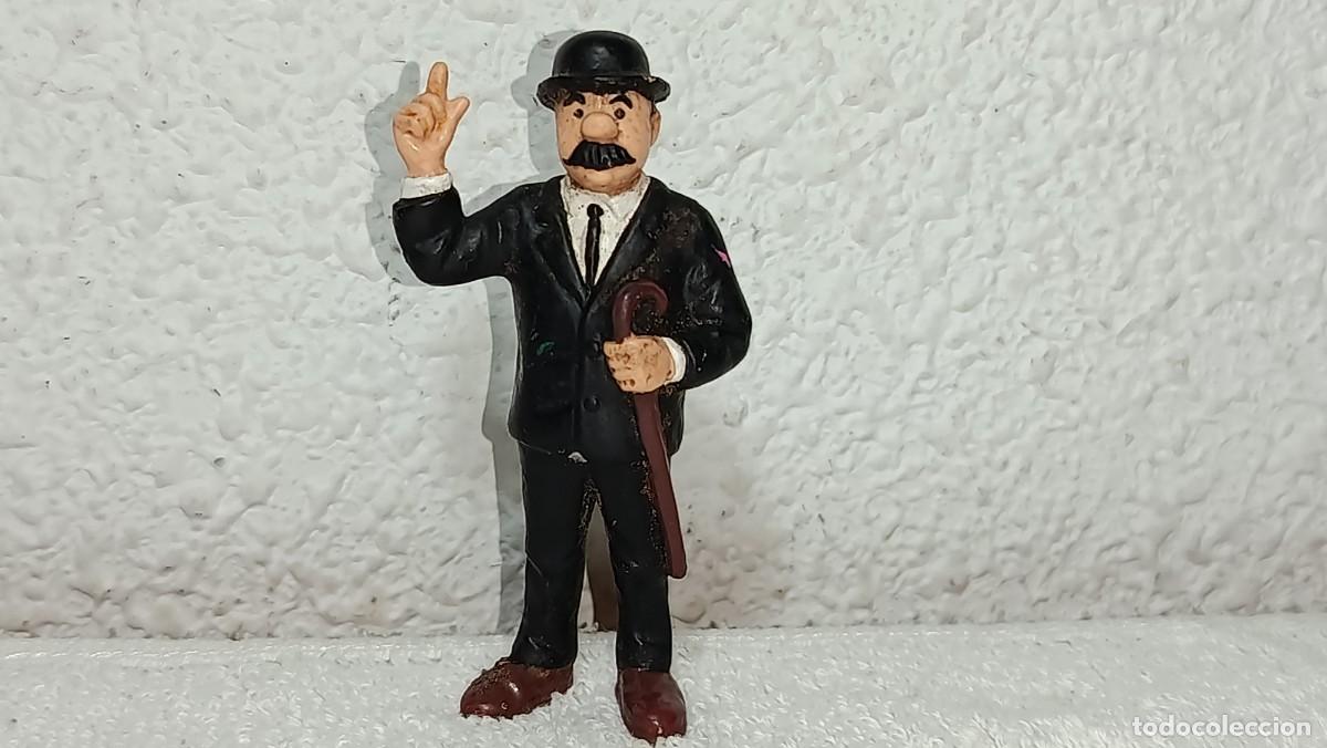 Figure di Gomma e PVC: BULLY : ANTIGUA FIGURA DE GOMA HERMANOS DUPONT DUPOND HERNANDEZ Y FERNANDEZ TINTIN HERGE A&Ntilde;OS 80