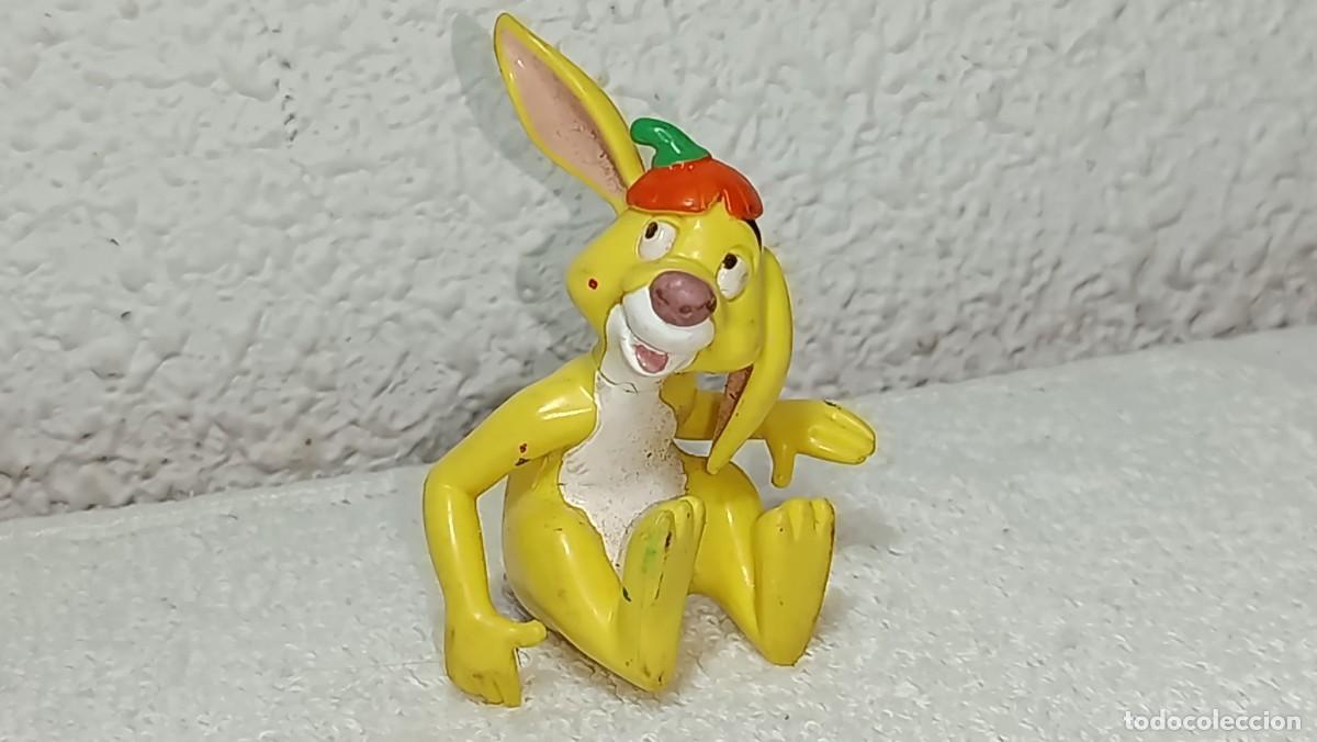 Figure di Gomma e PVC: BULLY : ANTIGUA FIGURA DE GOMA DE RABBIT CONEJO SERIE WINNIE DE POOH WALT DISNEY A&Ntilde;OS 80