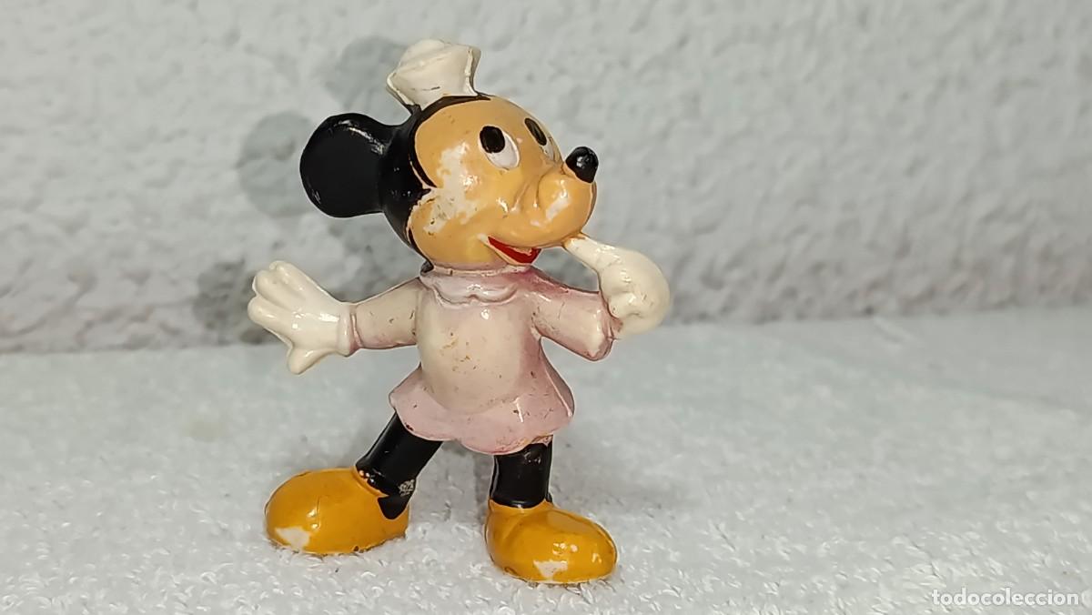 Figuras de goma y PVC: JIM : ANTIGUA FIGURA DE PLASTICO MILLIE MOUSE MINNIE WALT DISNEY MICKEY ET SES AMIS A&Ntilde;OS 50