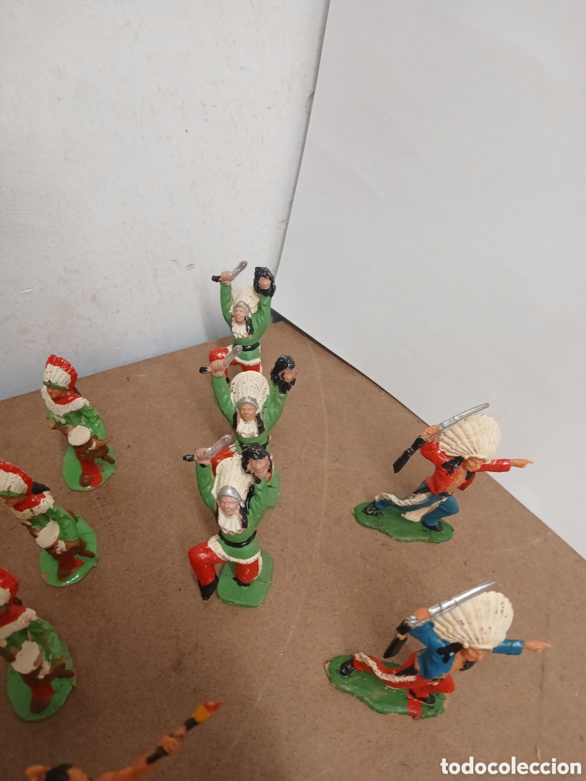 Figuras de goma y PVC: Figuras indios reamsa - Foto 3