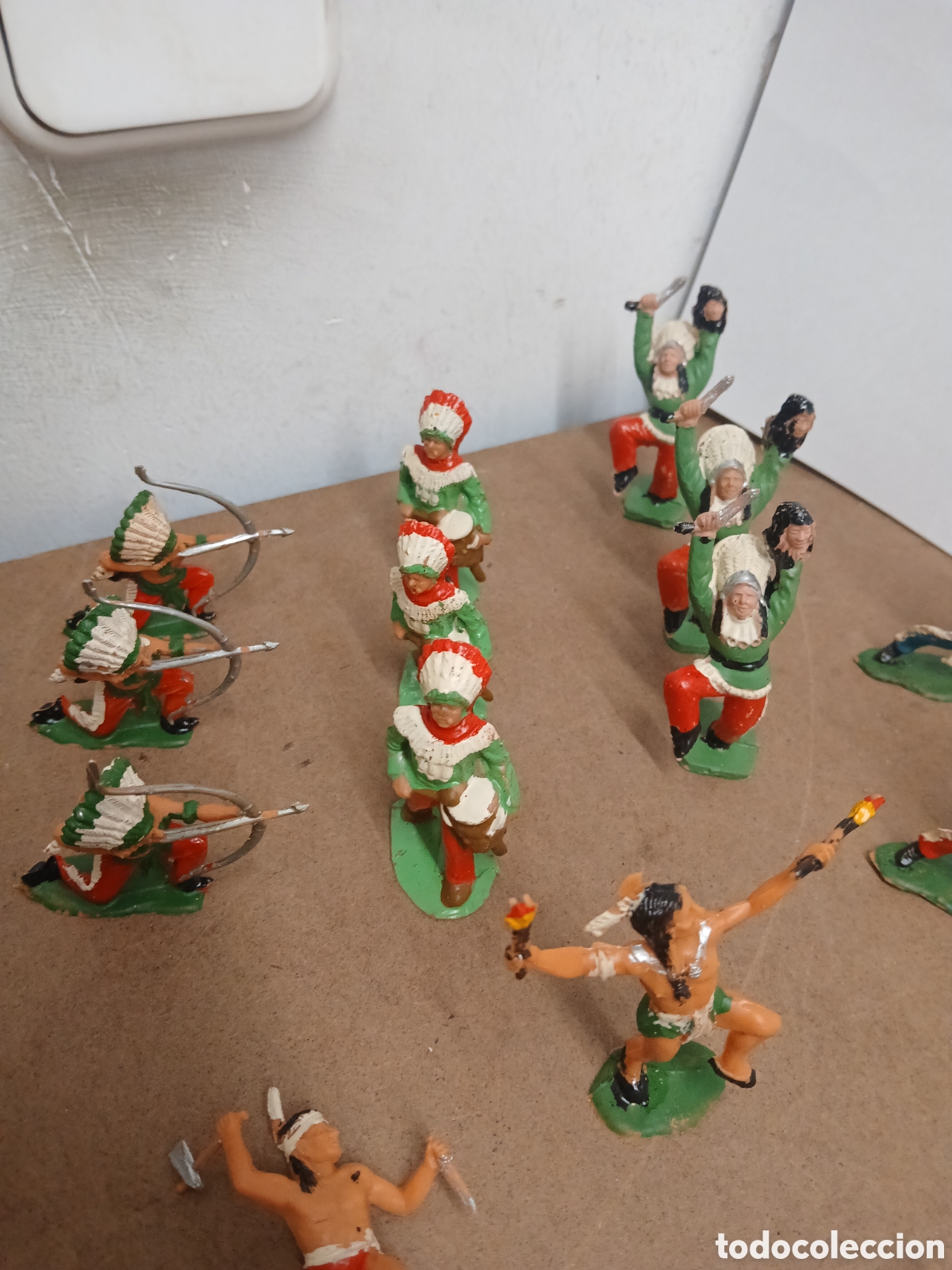 Figuras de goma y PVC: Figuras indios reamsa - Foto 4