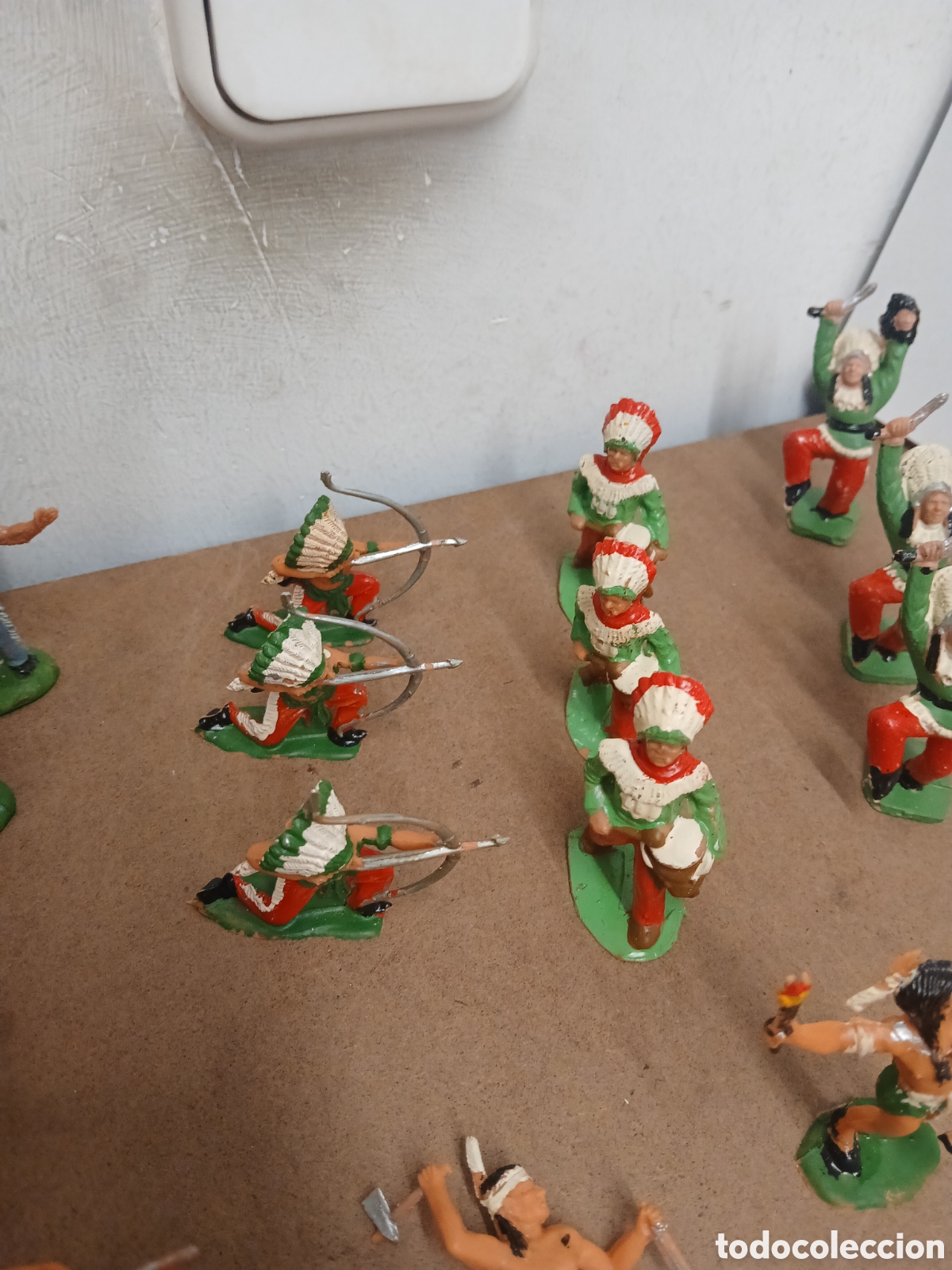 Figuras de goma y PVC: Figuras indios reamsa - Foto 5