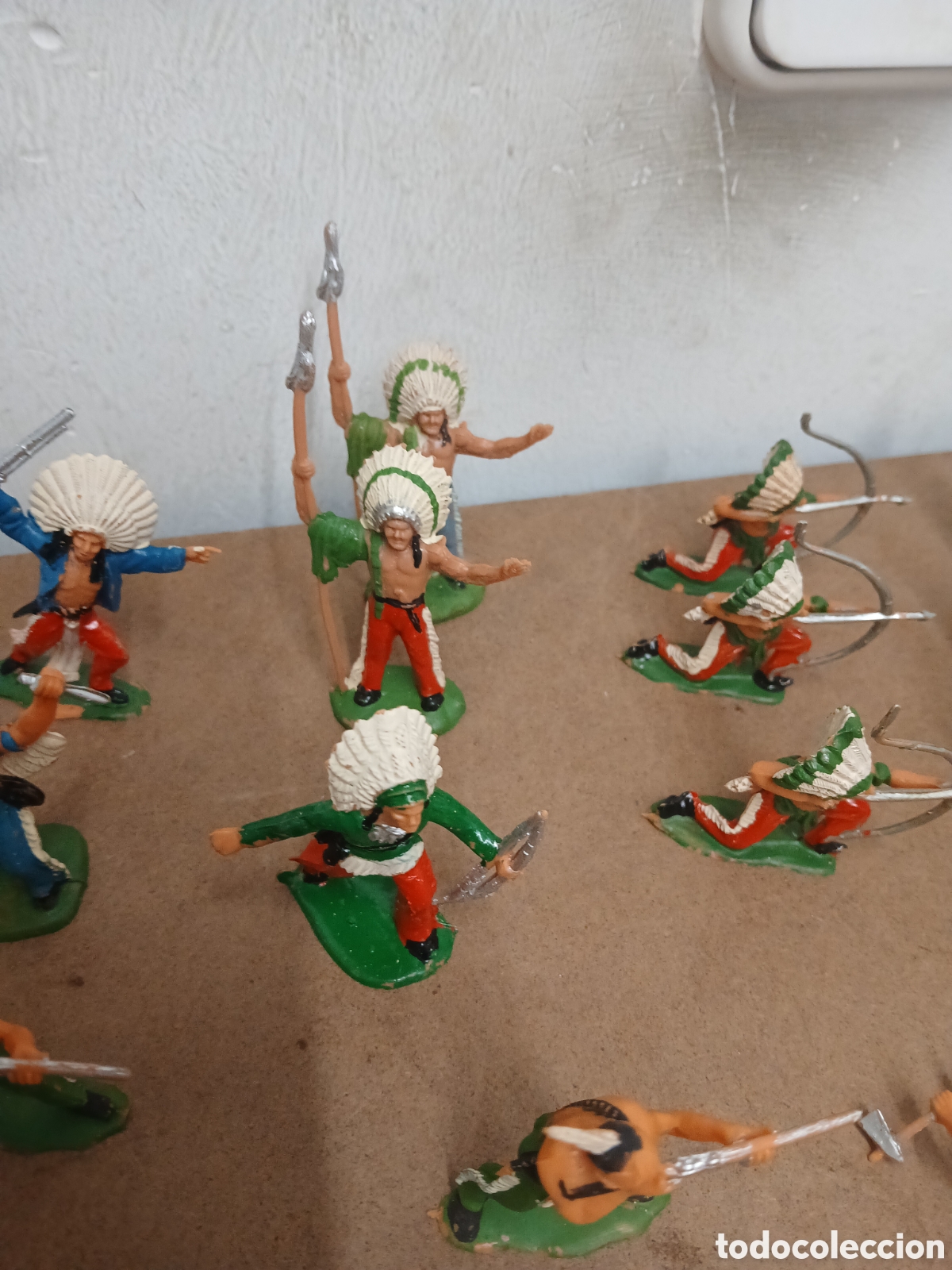 Figuras de goma y PVC: Figuras indios reamsa - Foto 6