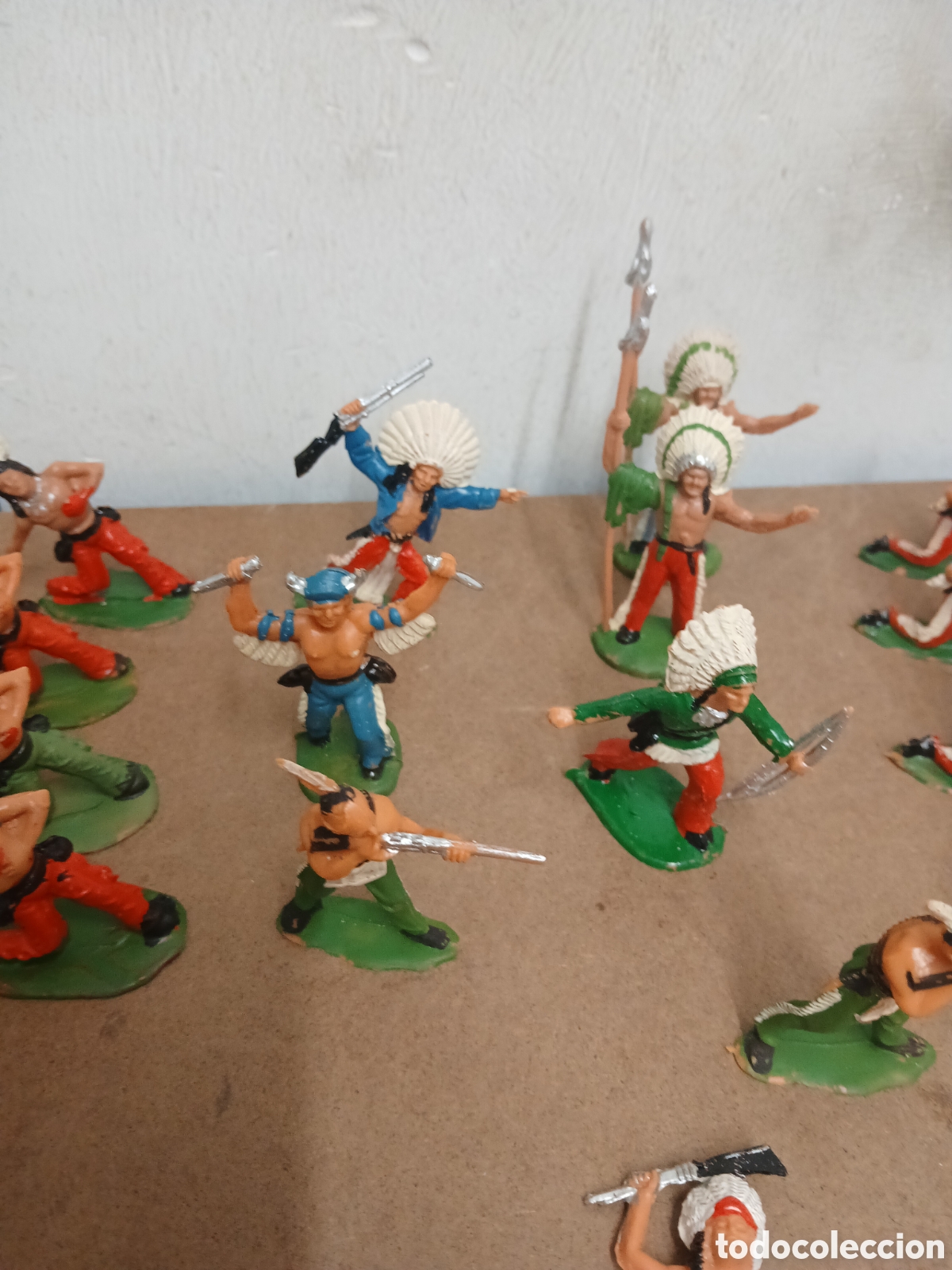 Figuras de goma y PVC: Figuras indios reamsa - Foto 7