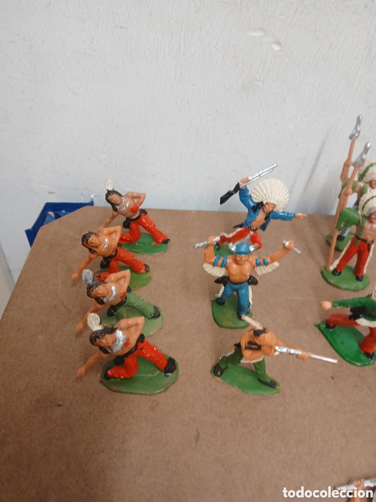 Figuras de goma y PVC: Figuras indios reamsa - Foto 8