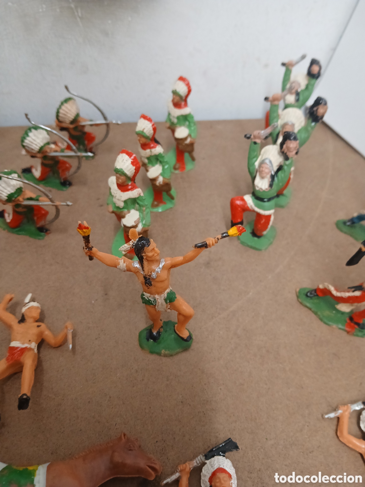 Figuras de goma y PVC: Figuras indios reamsa - Foto 9
