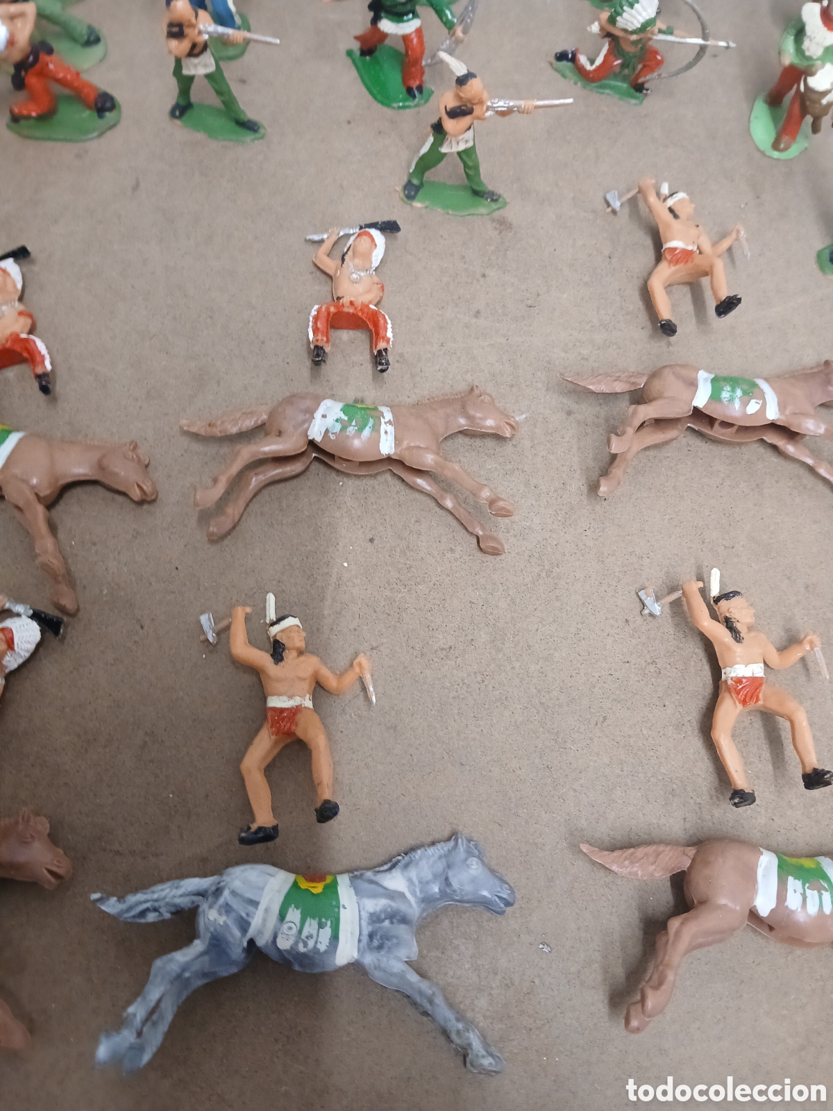 Figuras de goma y PVC: Figuras indios reamsa - Foto 12