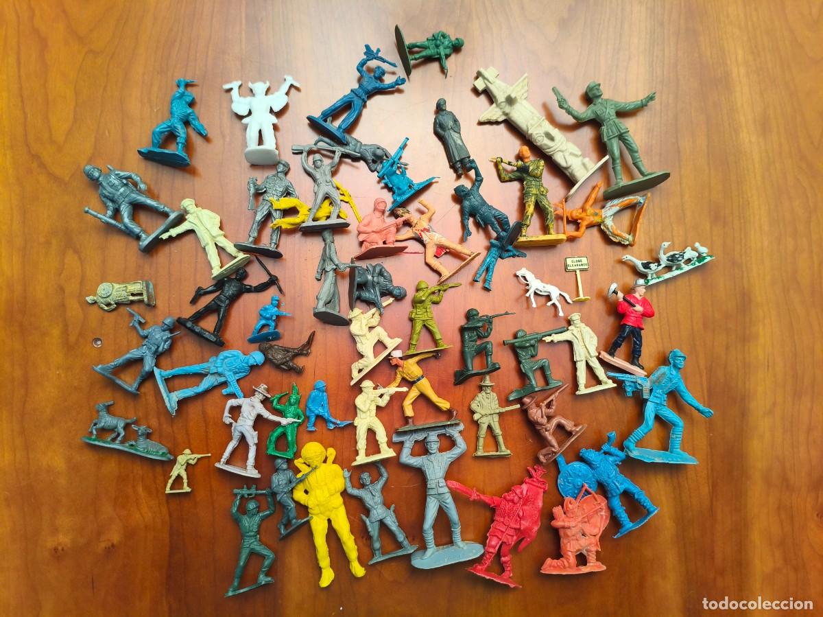 Figuras de goma y PVC: Lote figuras variadas tipo Comansi y otras