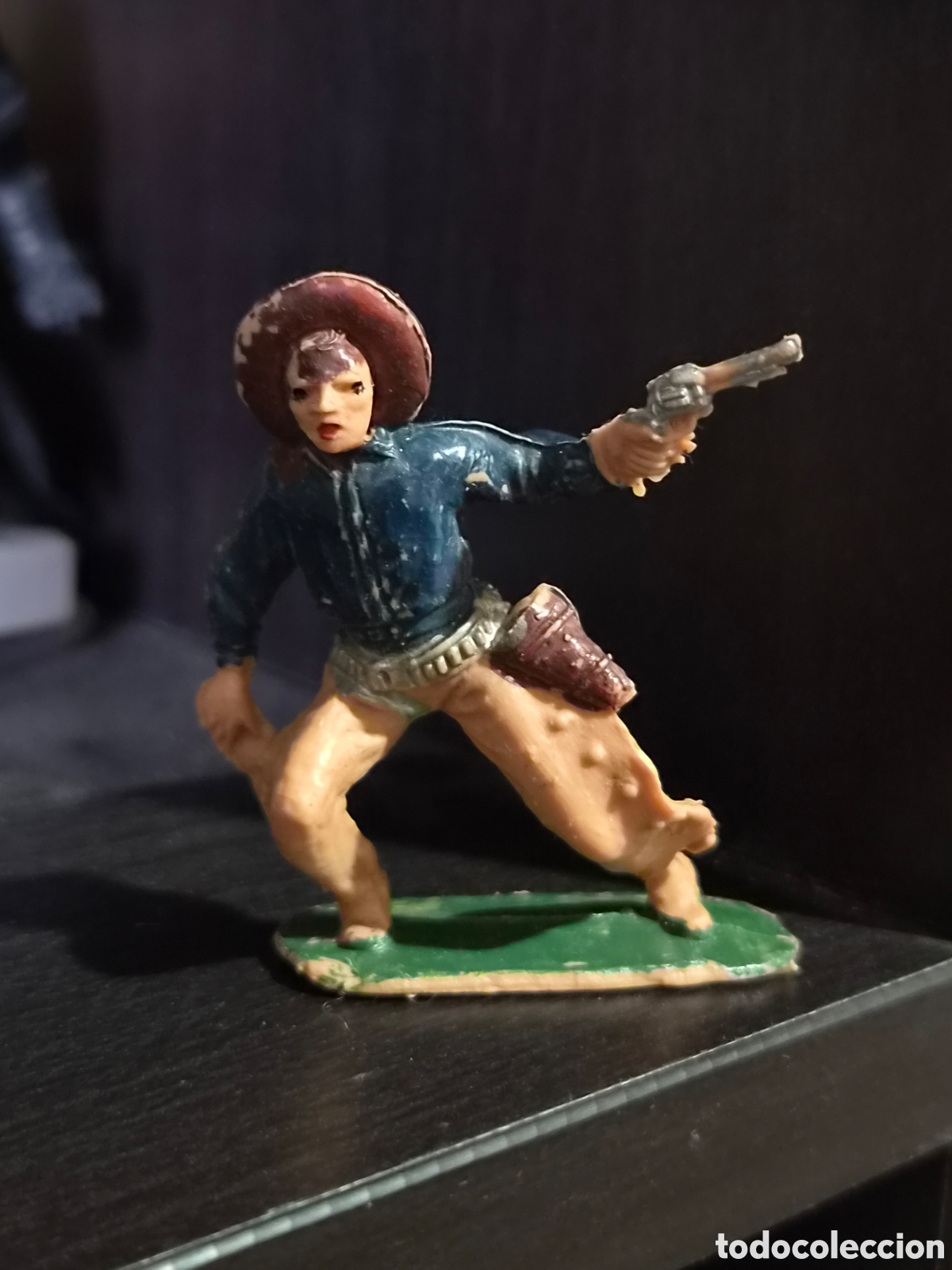 Figuras de goma y PVC: FIGURA PVC VAQUERO, JECSAN, PECH, REAMSA