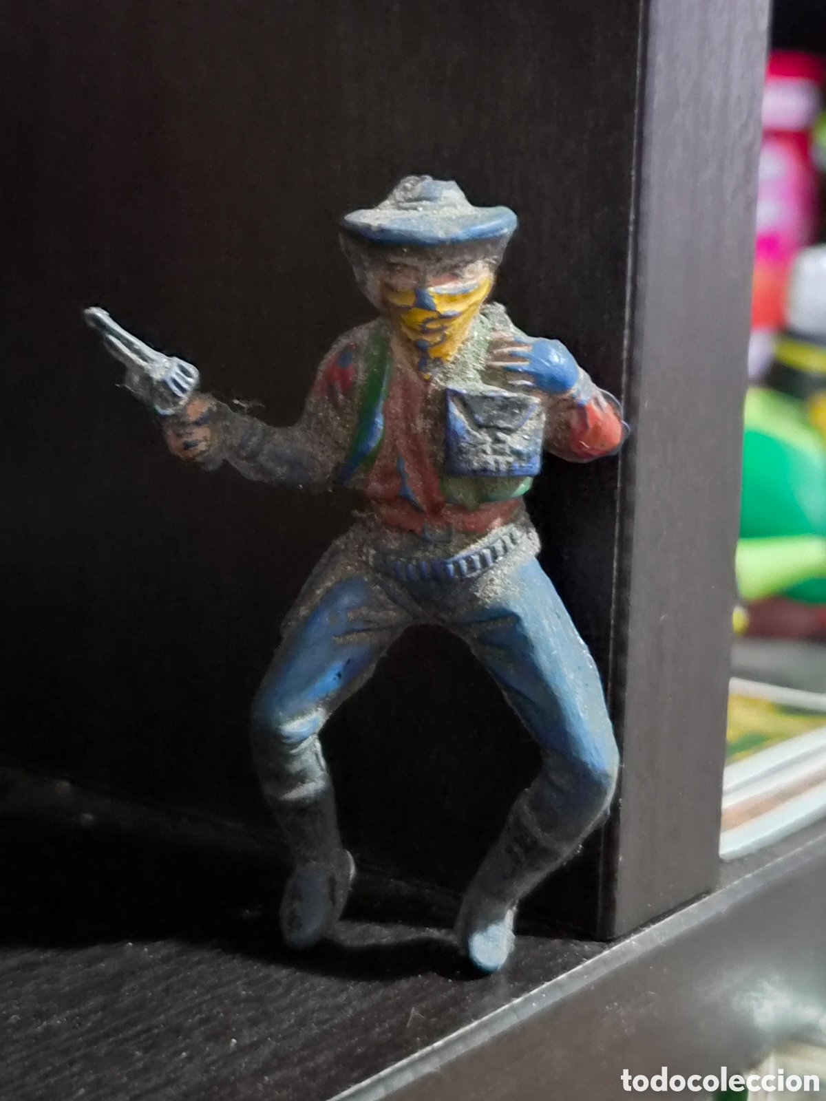 Figuras de goma y PVC: FIGURA PVC VAQUERO, JECSAN, PECH, REAMSA