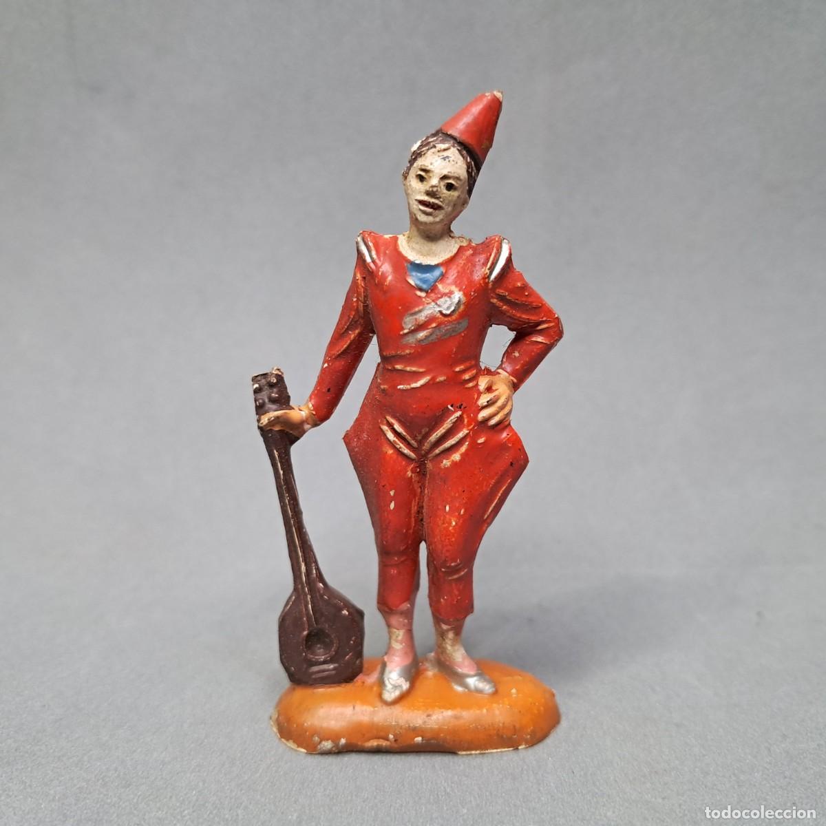 Figurines en Caoutchouc et PVC: Antigua figura del Gran Circo Dir y Dor de JECSAN, Payaso, a&ntilde;os 50 - 60