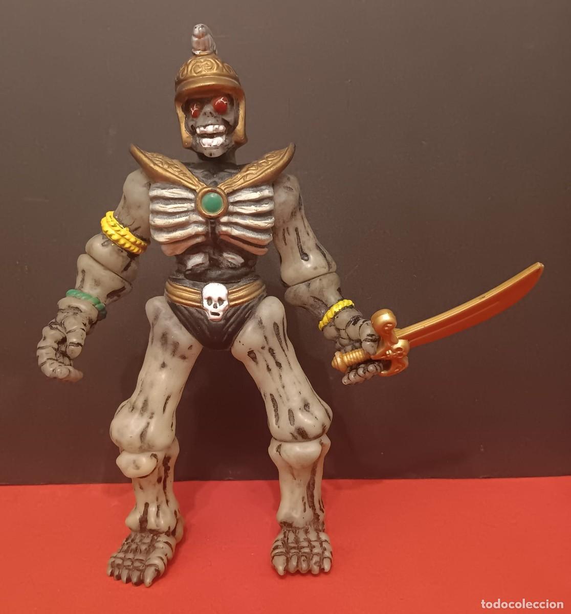 Figuras de goma y PVC: FIGURA SKULL FORCE WARRIORS SKELETON HINSTAR 1994 MOTU