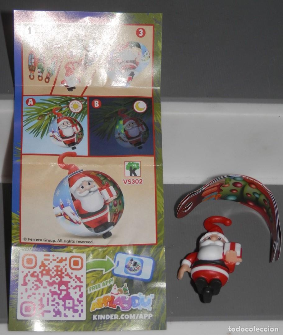Figuras de goma Kinder: FIGURA KINDER SERIE DE NAVIDAD - VS302