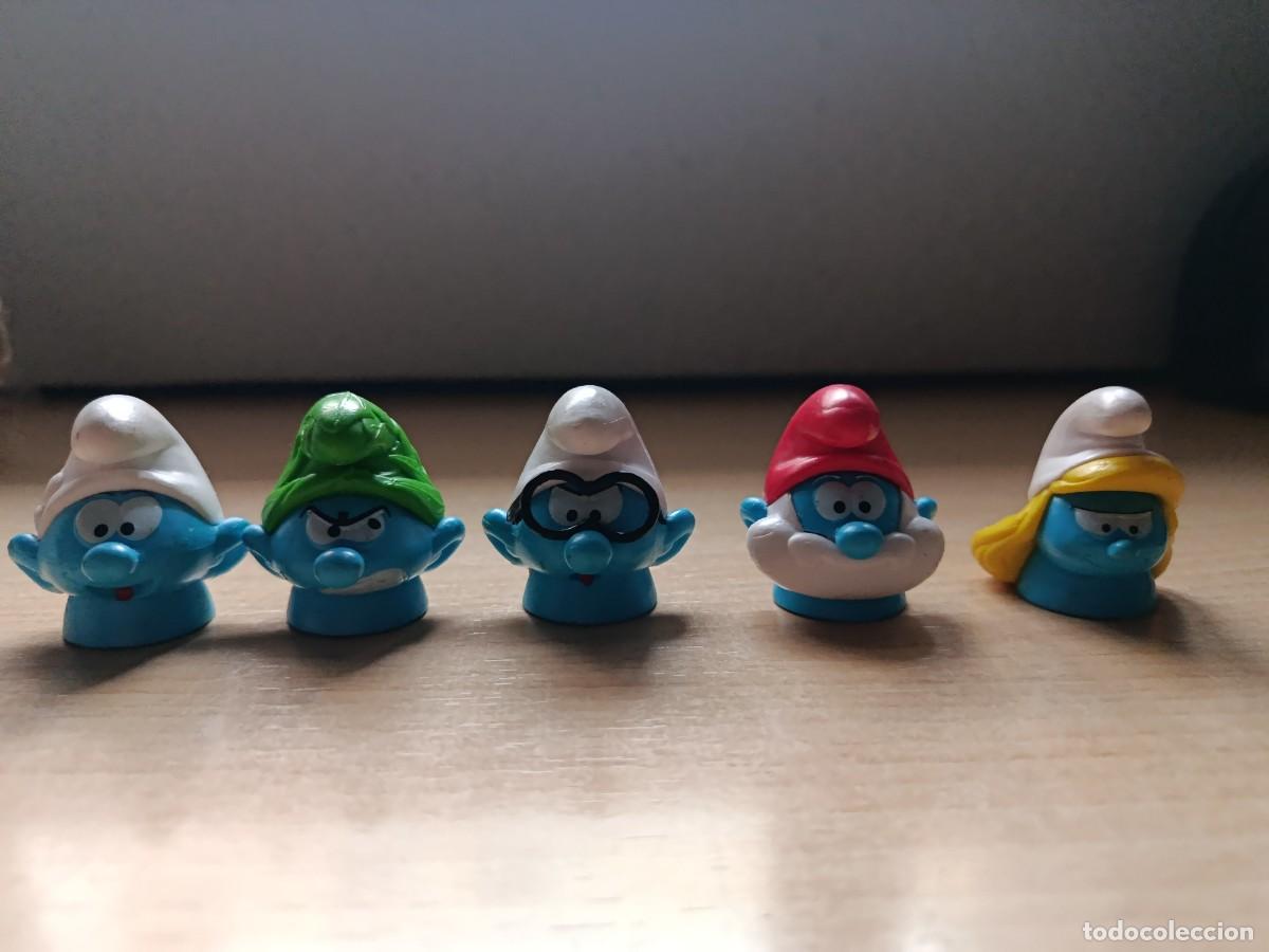 Figure di Gomma e PVC: Pitufos para lapices