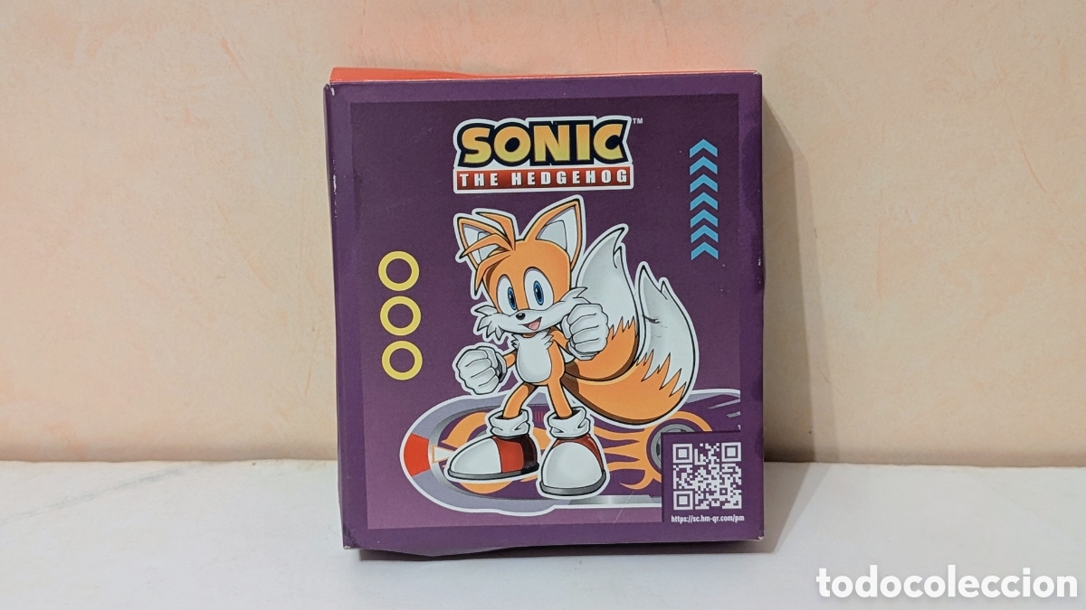 Figurines en Caoutchouc et PVC: Caja sorpresa. Mu&ntilde;eco juguete Sonic Mc Donald's